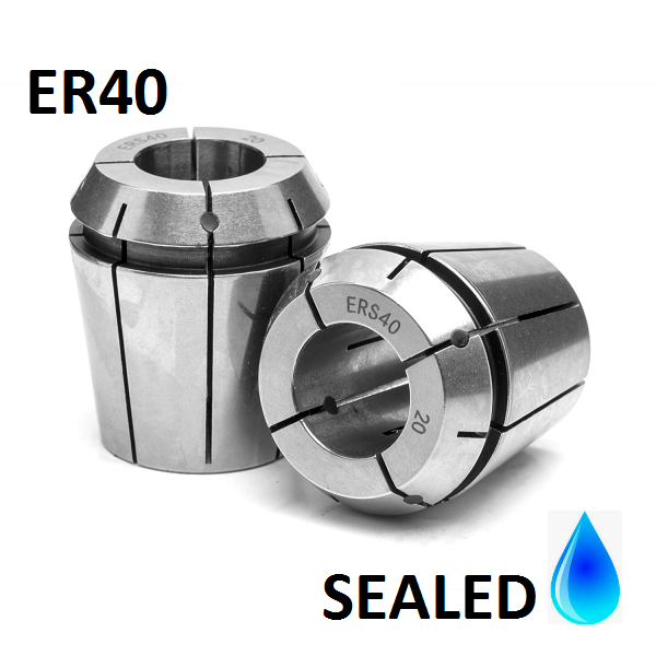5.0mm ER40 SEALED Standard Accuracy Collets (10 micron)